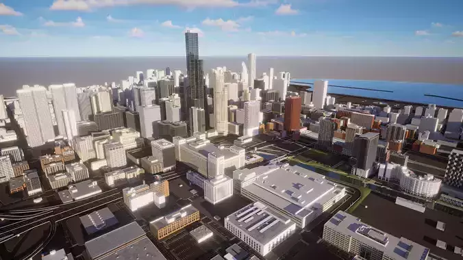 Chicago 3D model