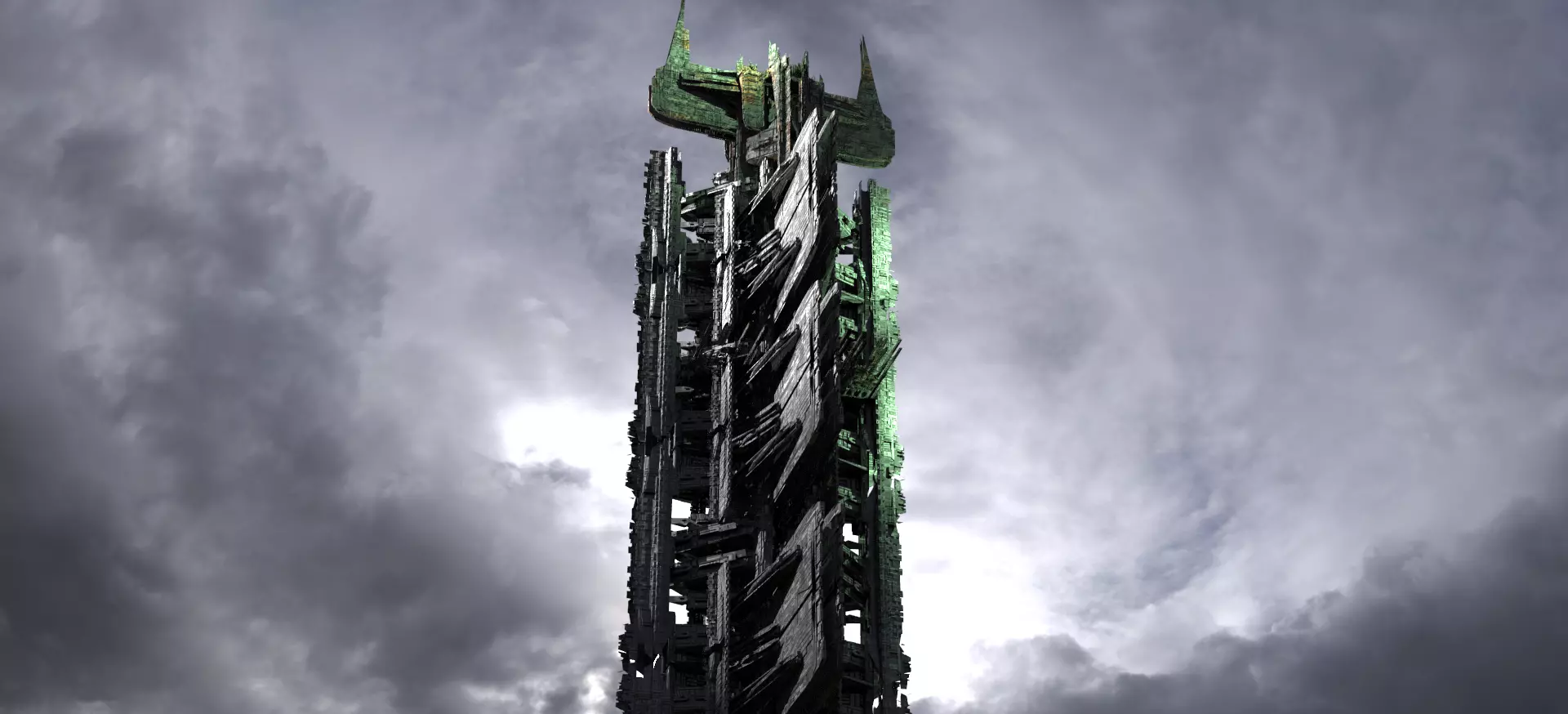 Odins  Dark Tower  3D model_0