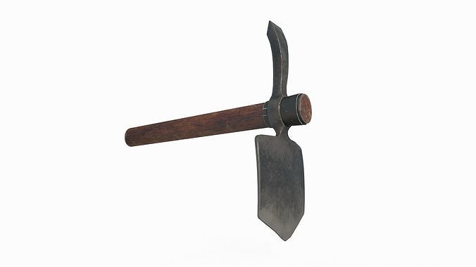 Engineer shovel 3D model