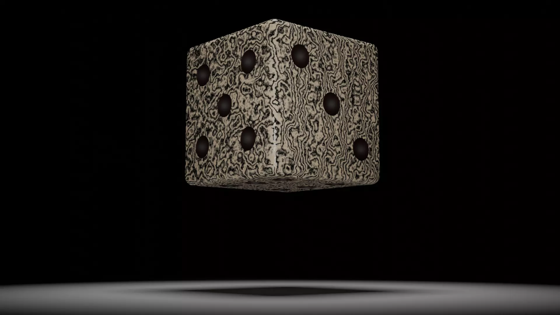 Model Of a Dice 3D model_0