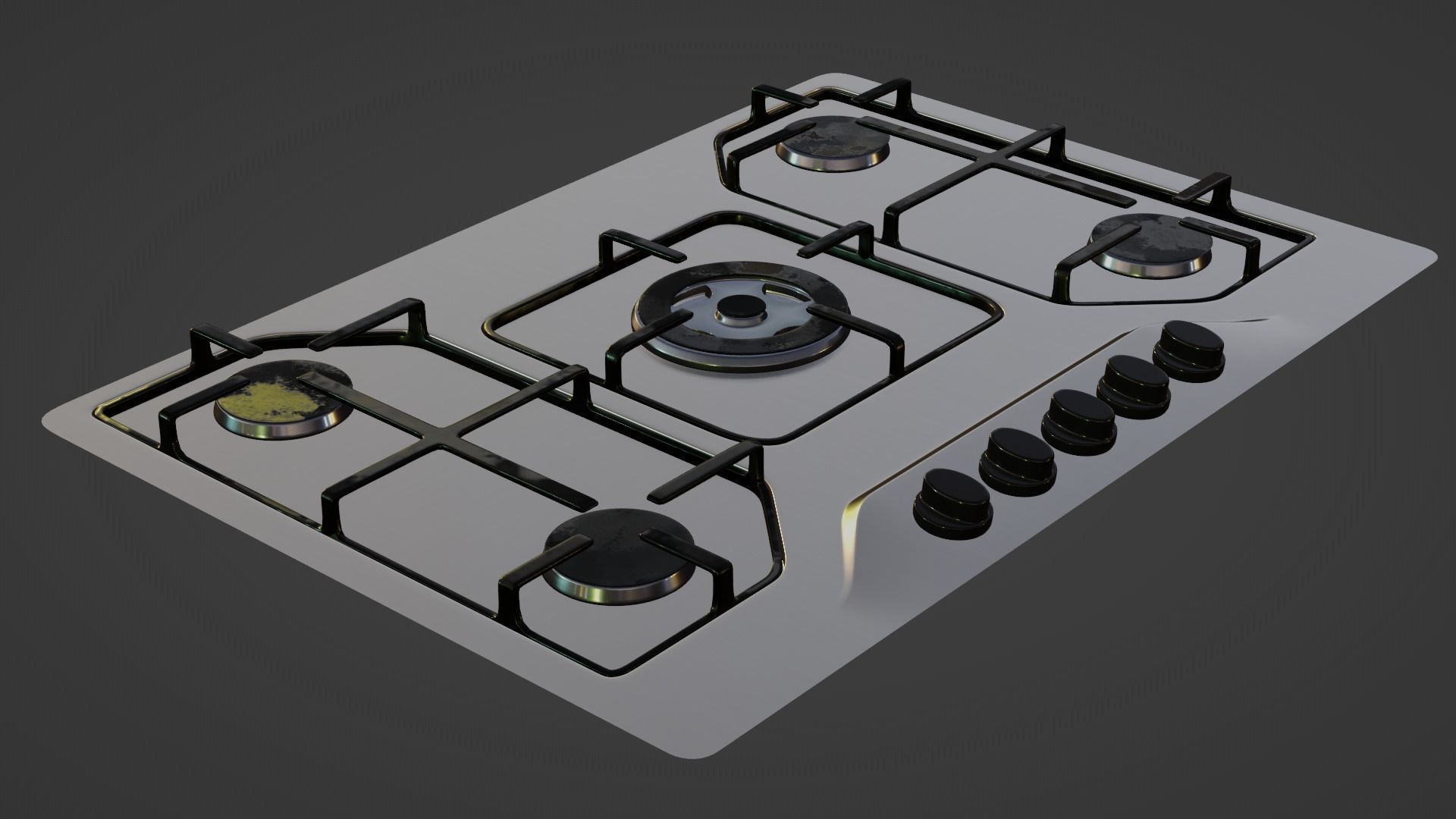 cooktop by Mileo Peterson 3D model_2