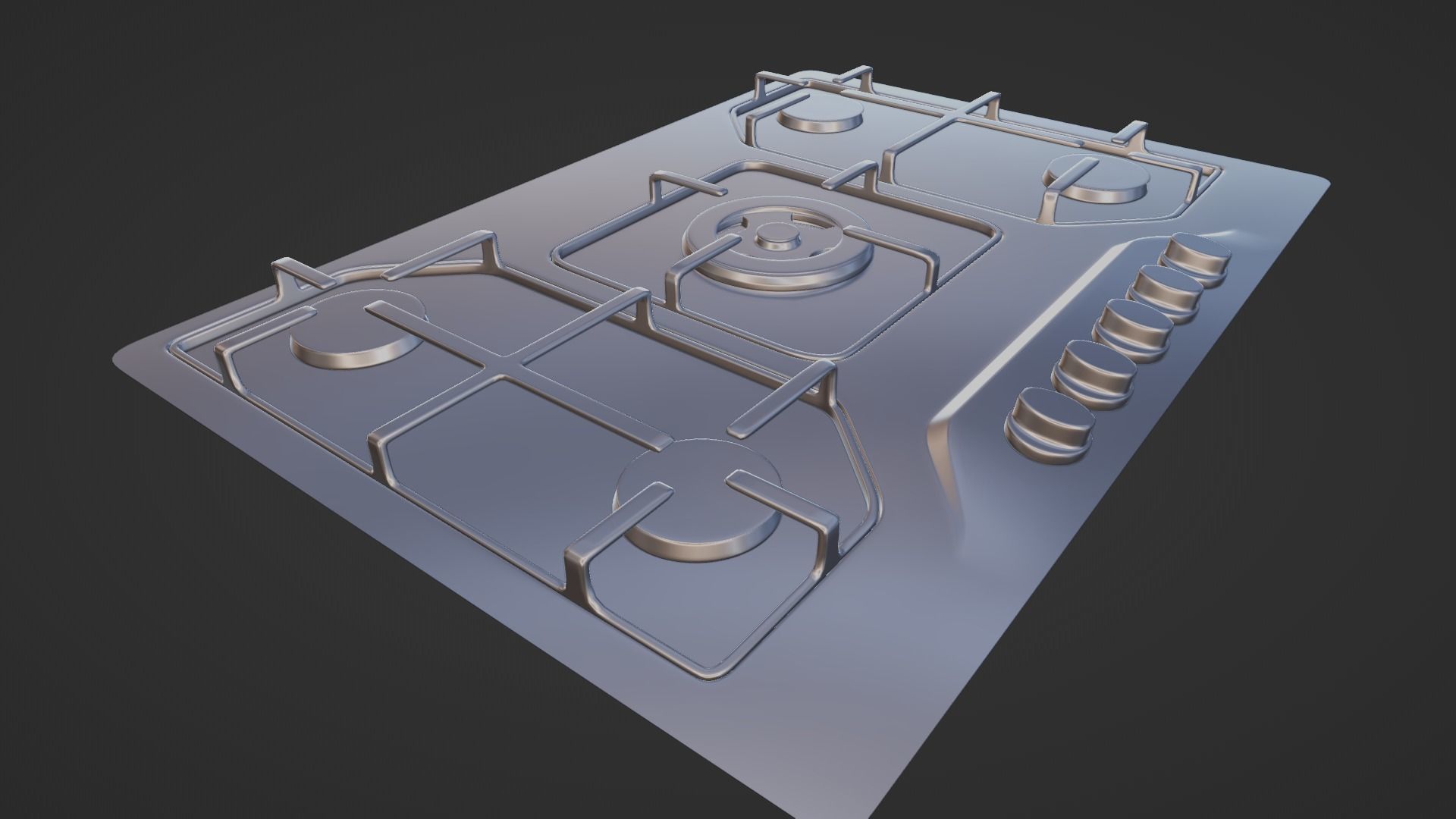 cooktop by Mileo Peterson 3D model_9
