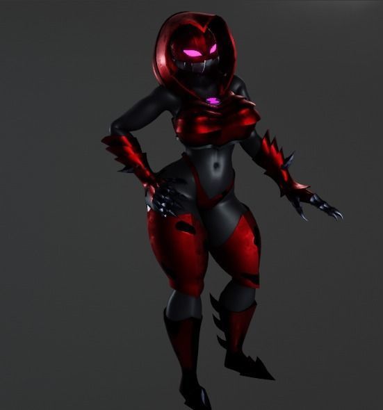 Water Hazard Amenaza Acuatica Ben 10 NSFW Low-poly 3D model_7