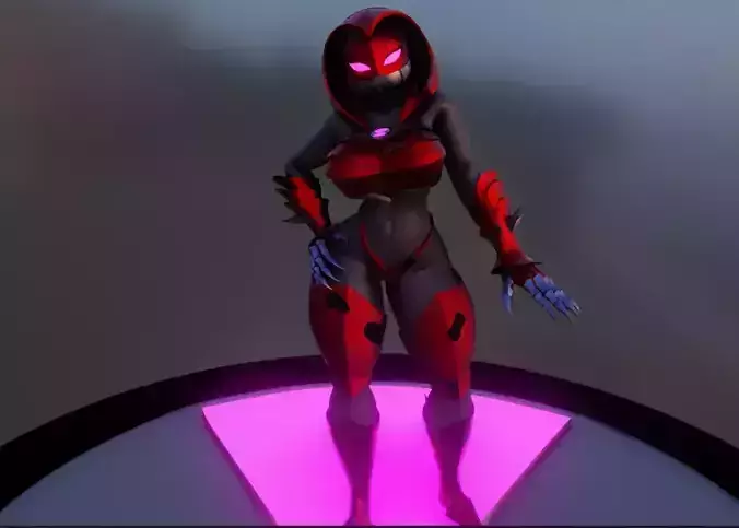 Water Hazard Amenaza Acuatica Ben 10 NSFW Low-poly 3D model Water Hazard Amenaza Acuatica Ben 10 NSFW Low-poly 3D model