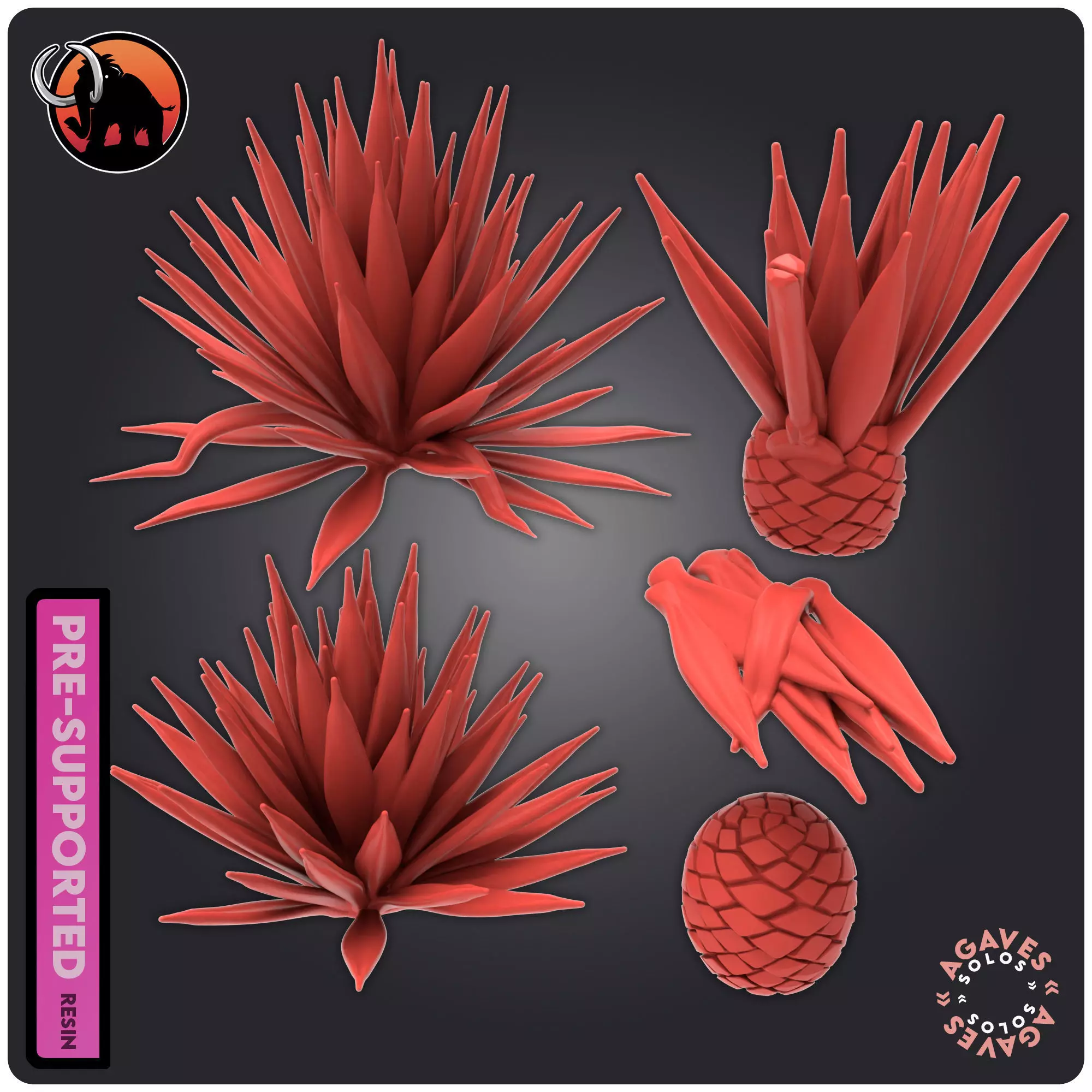 Agaves 3D print model