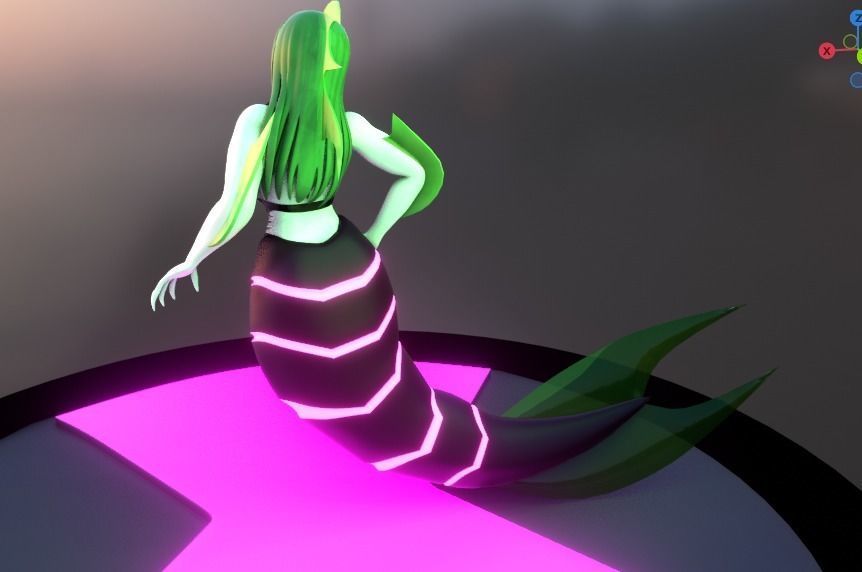 RipJaws Acuatico Ben 10 Chaquetrix Low-poly 3D model_9