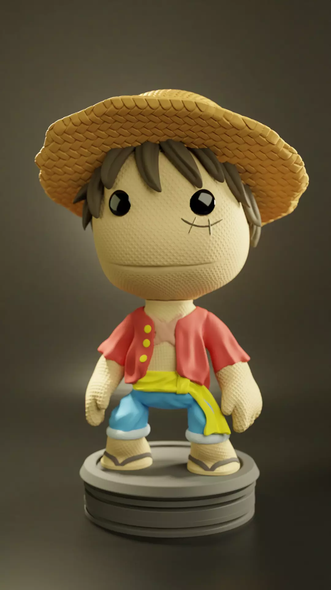 Luffy - One Piece 3D Print 3D print model_0