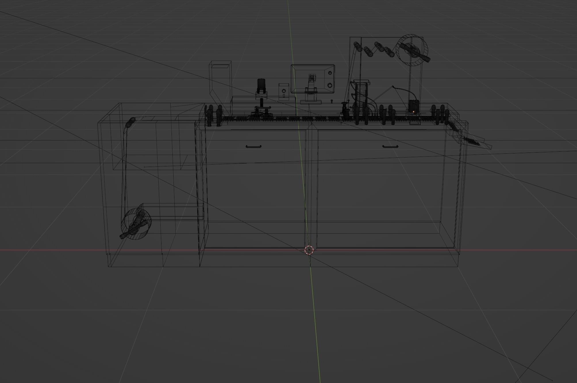 Capsule blister packing machine 3D model_6