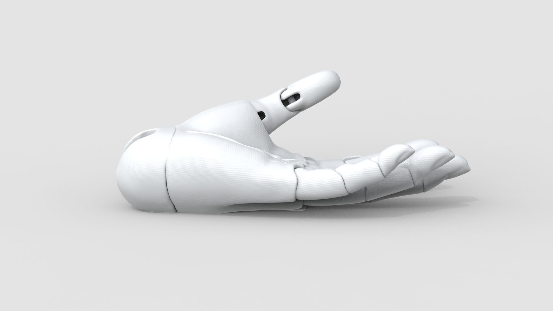 BJD doll ball joint doll men hand 3D print model_7