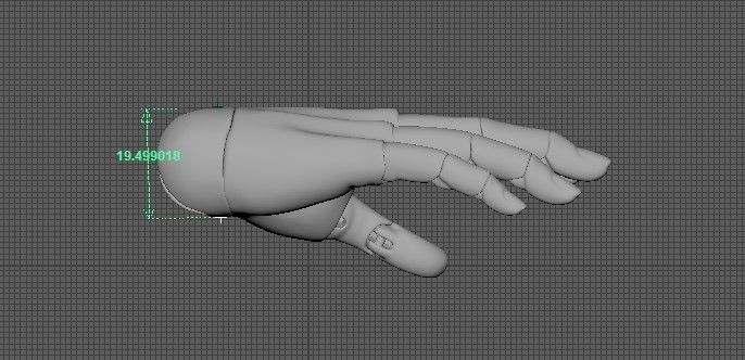 BJD doll ball joint doll men hand 3D print model_13