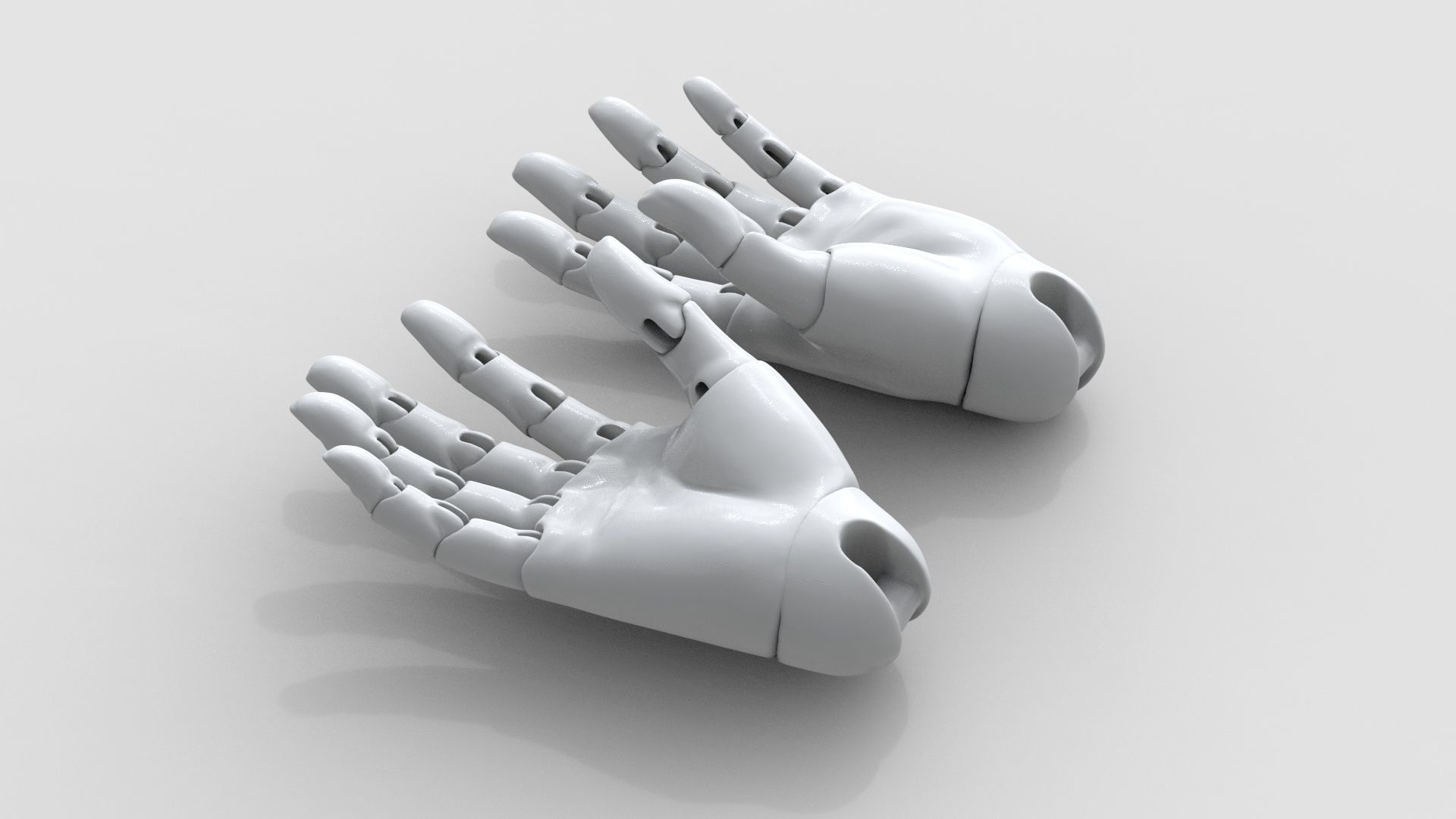 BJD doll ball joint doll men hand 3D print model_0