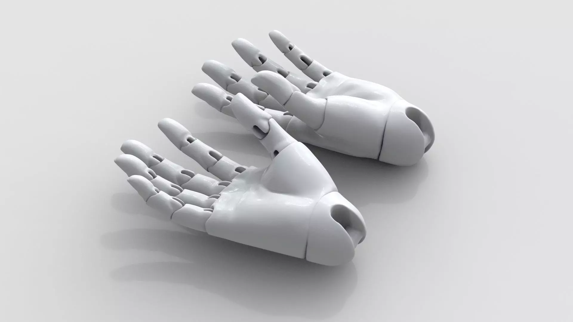 BJD doll ball joint doll men hand 3D print model_0