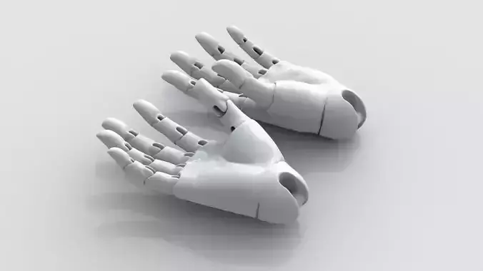 BJD doll ball joint doll men hand 3D print model