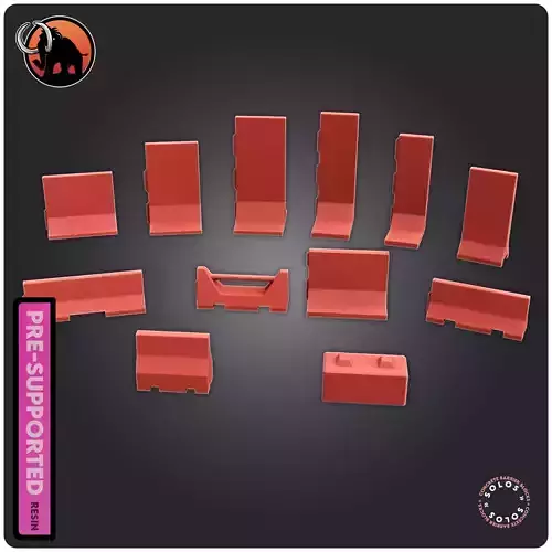 Concrete Barrier Blocks