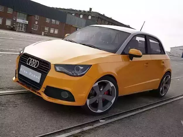 Audi A1 Sportback orange