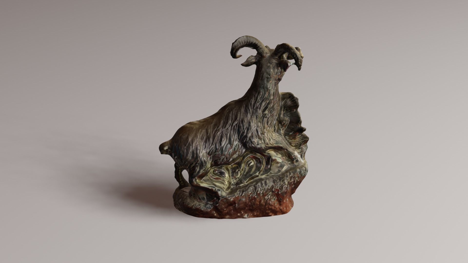 Lucky Goat 3D print model_22