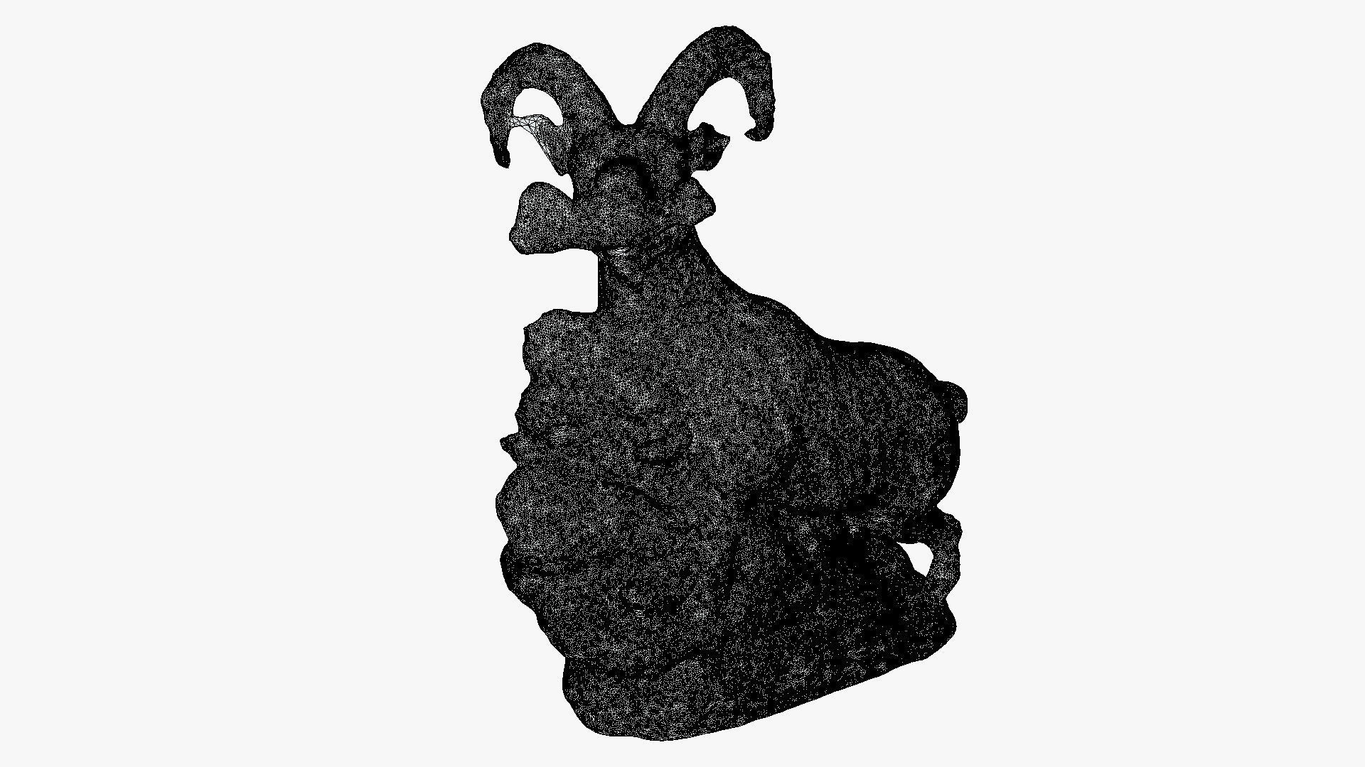 Lucky Goat 3D print model_2