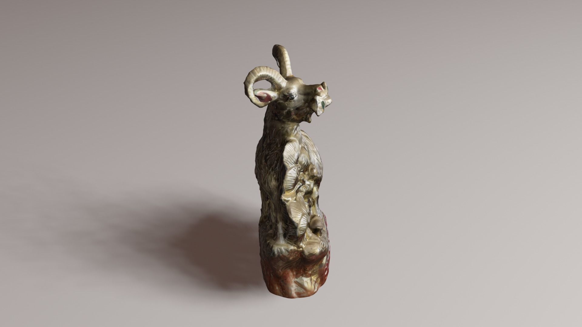 Lucky Goat 3D print model_17