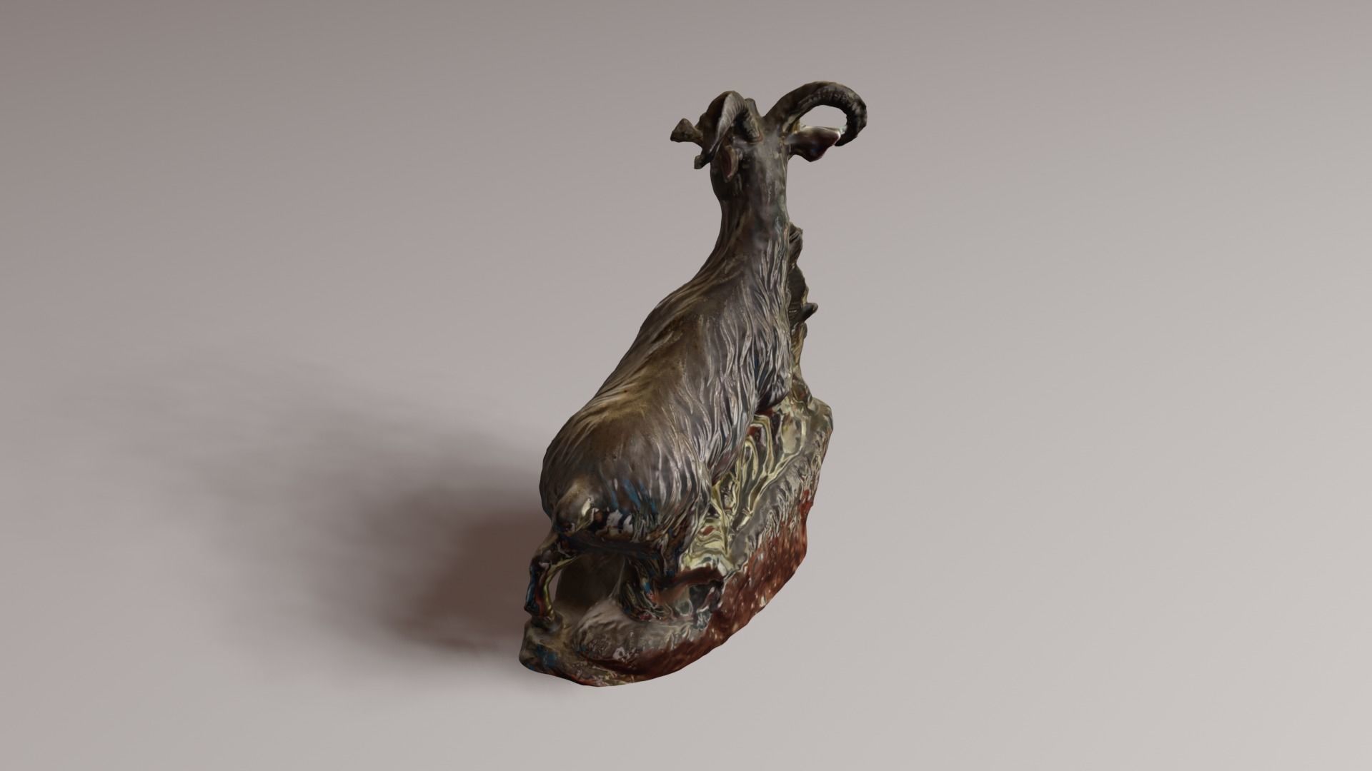 Lucky Goat 3D print model_25