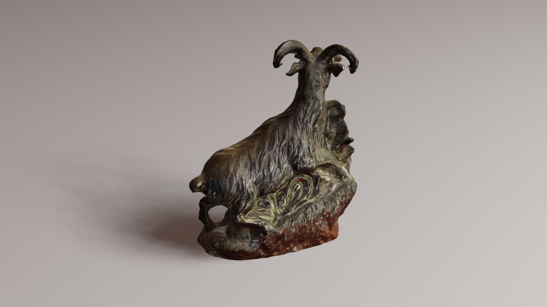Lucky Goat 3D print model_23