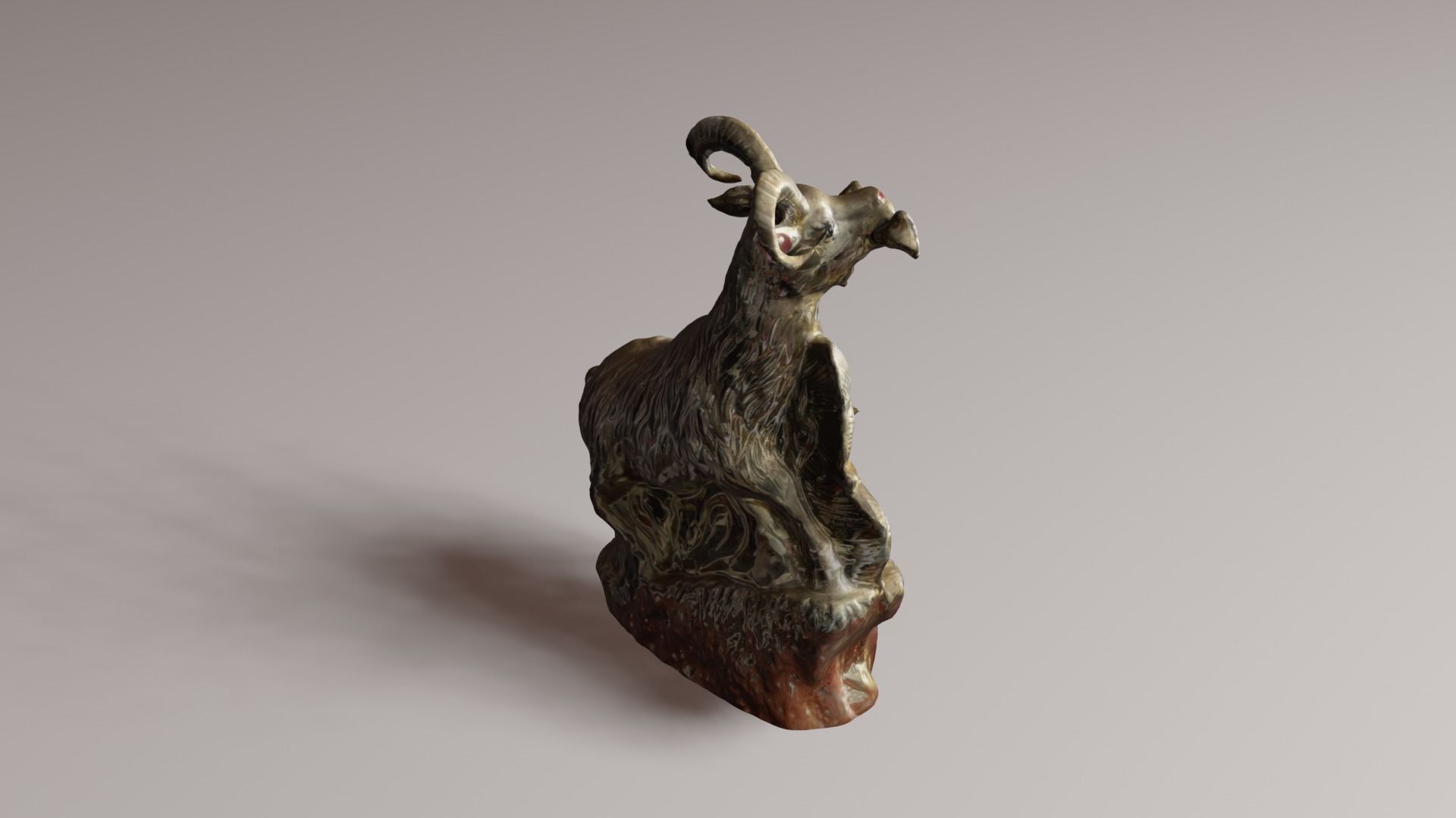 Lucky Goat 3D print model_19