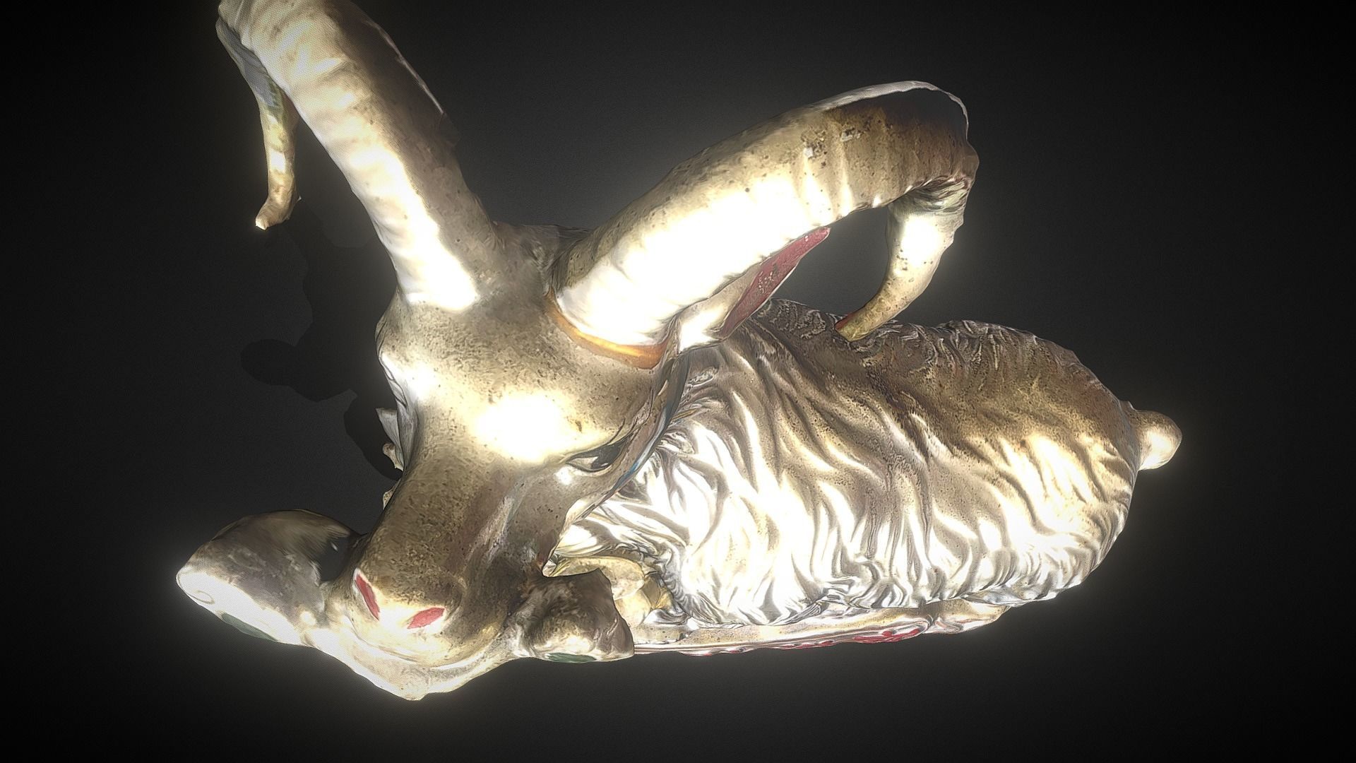 Lucky Goat 3D print model_9