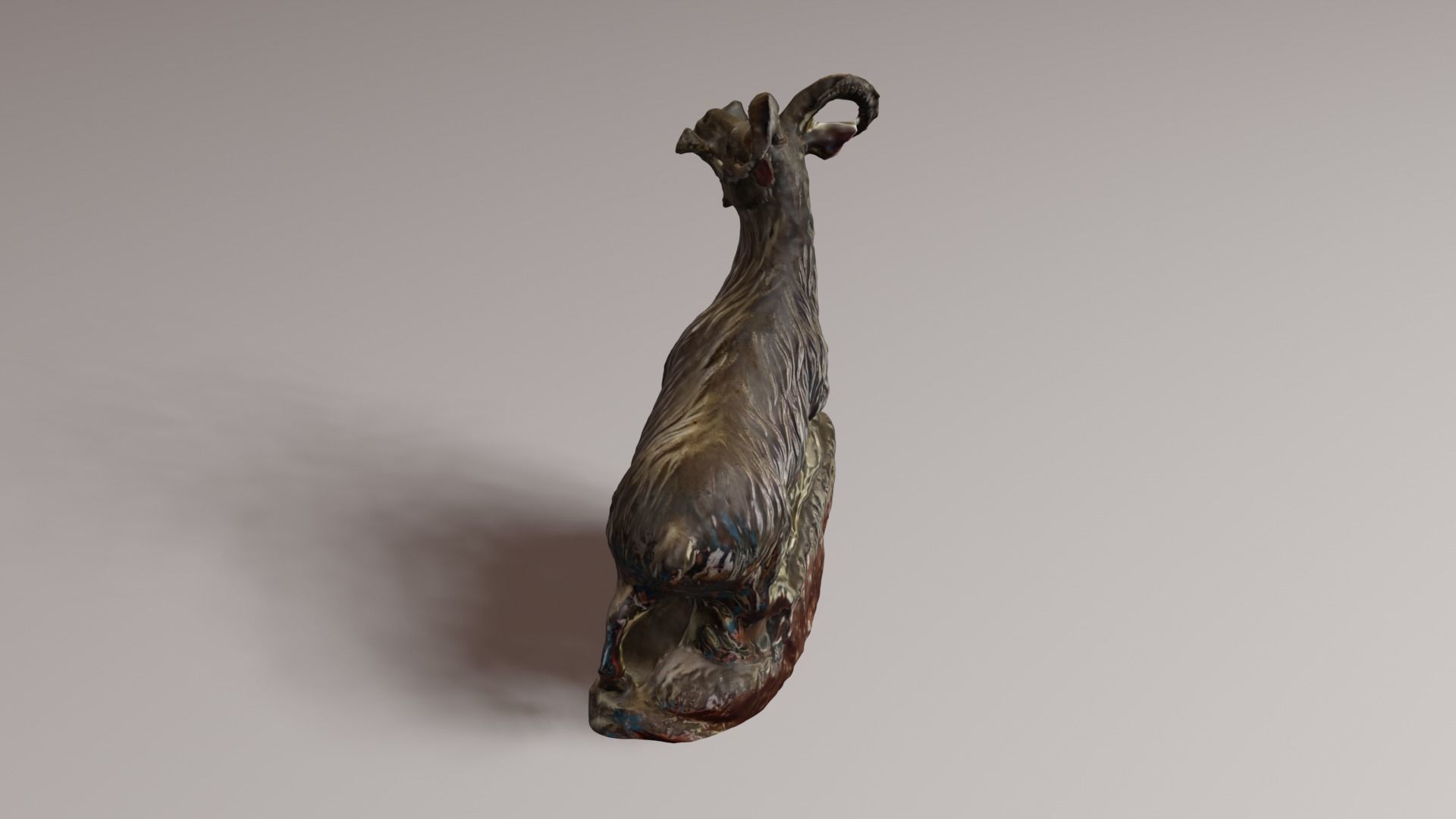 Lucky Goat 3D print model_26