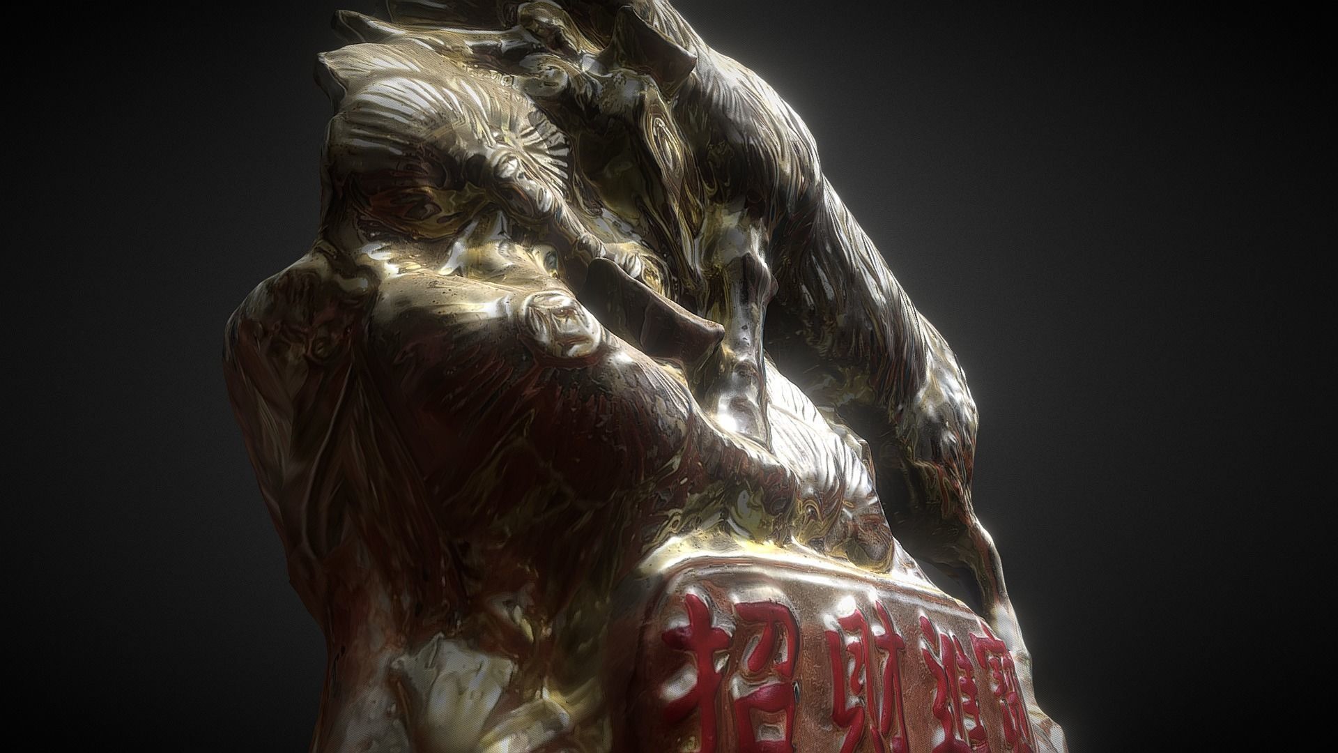 Lucky Goat 3D print model_6