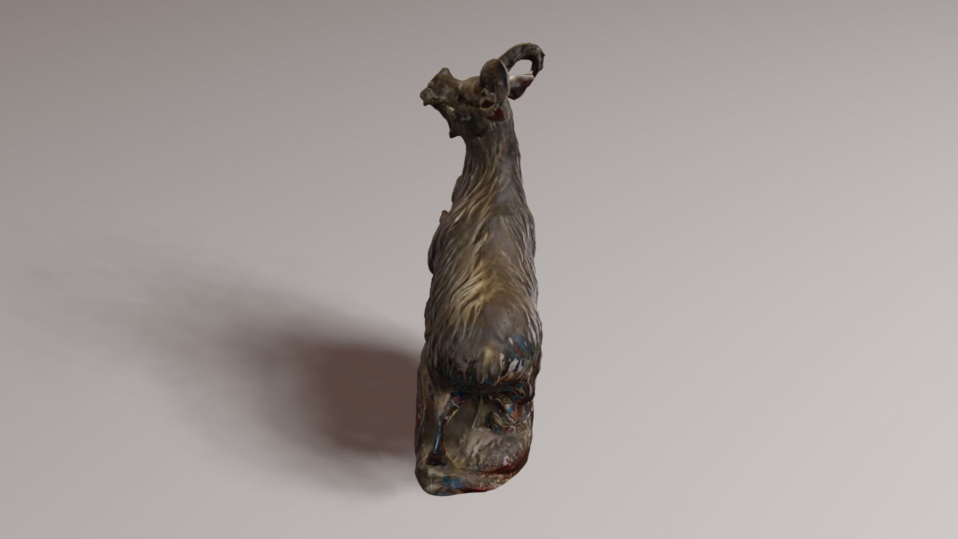 Lucky Goat 3D print model_27