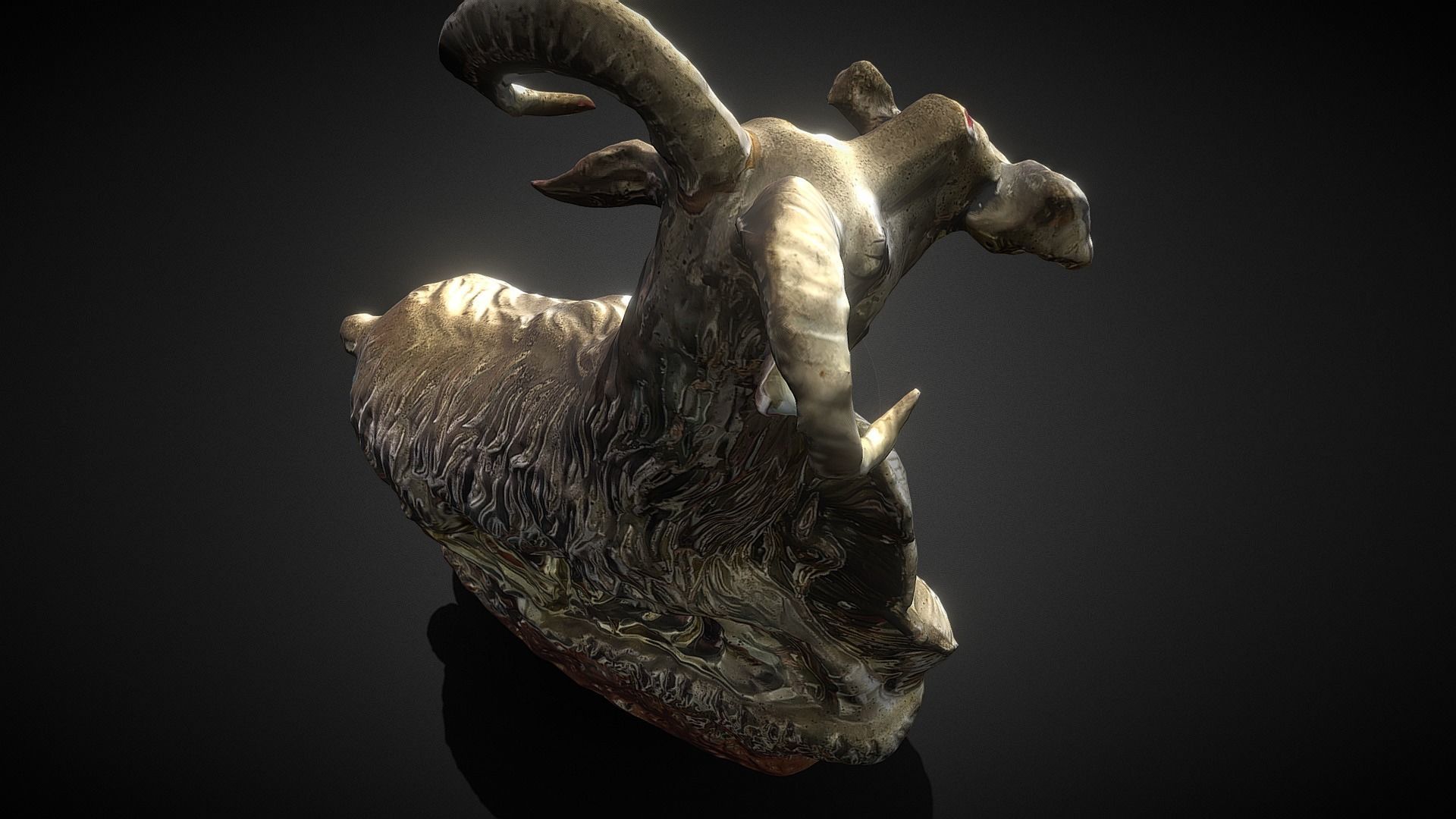 Lucky Goat 3D print model_8
