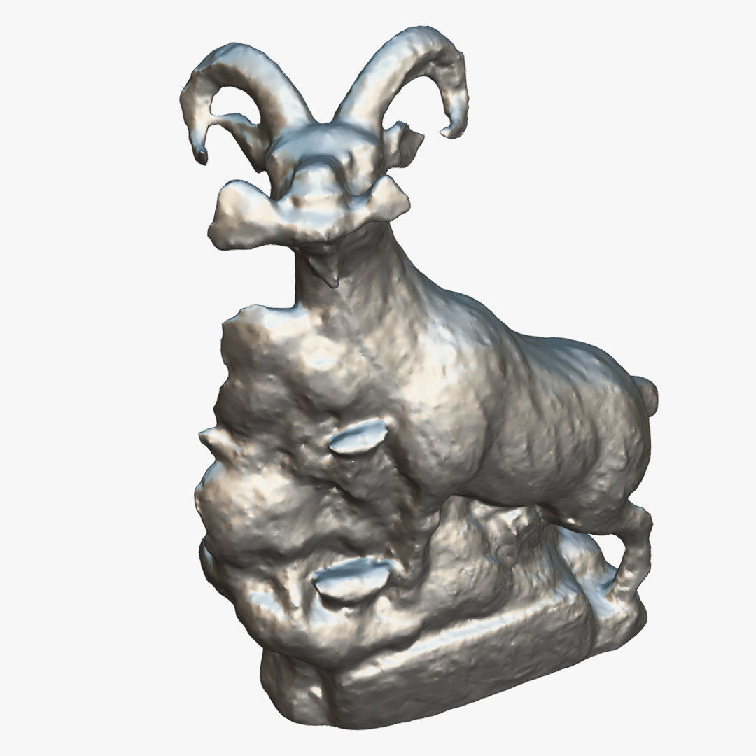 Lucky Goat 3D print model_4