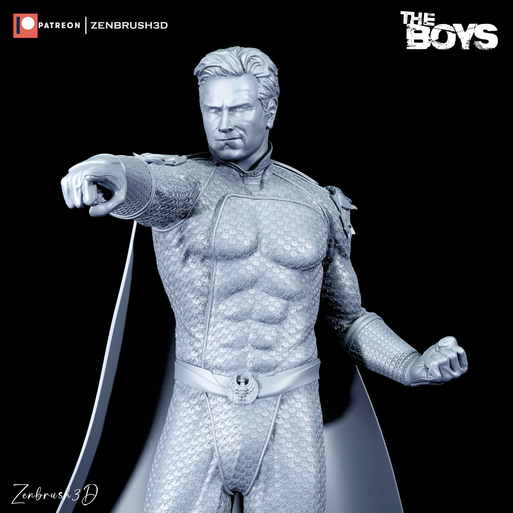 HOMELANDER - THE PATRIOT  - THE BOYS 3D print model_2