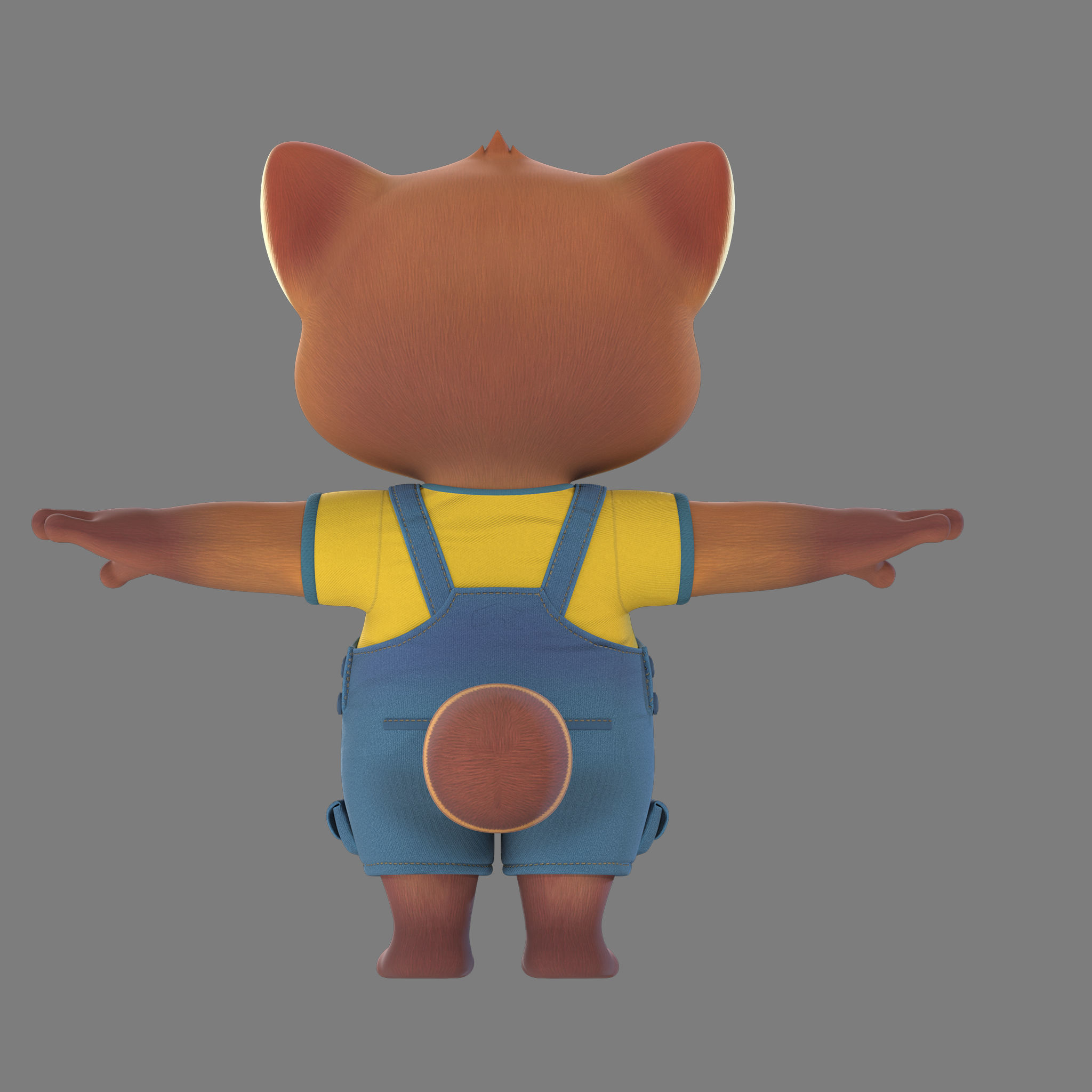 raccoon 3D model_6