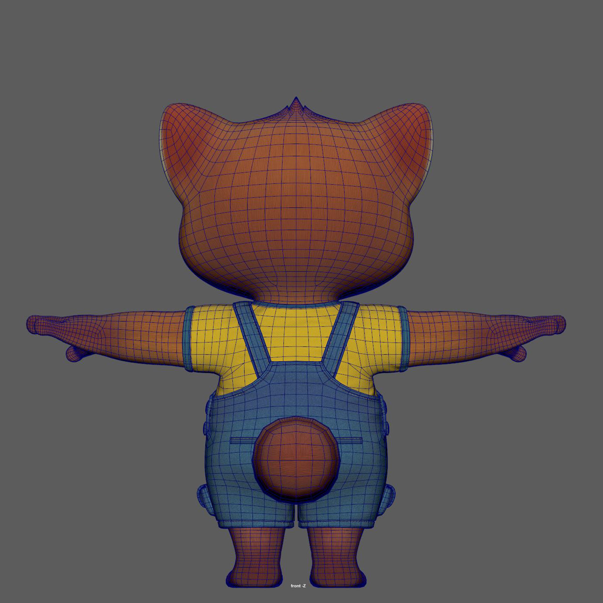 raccoon 3D model_10