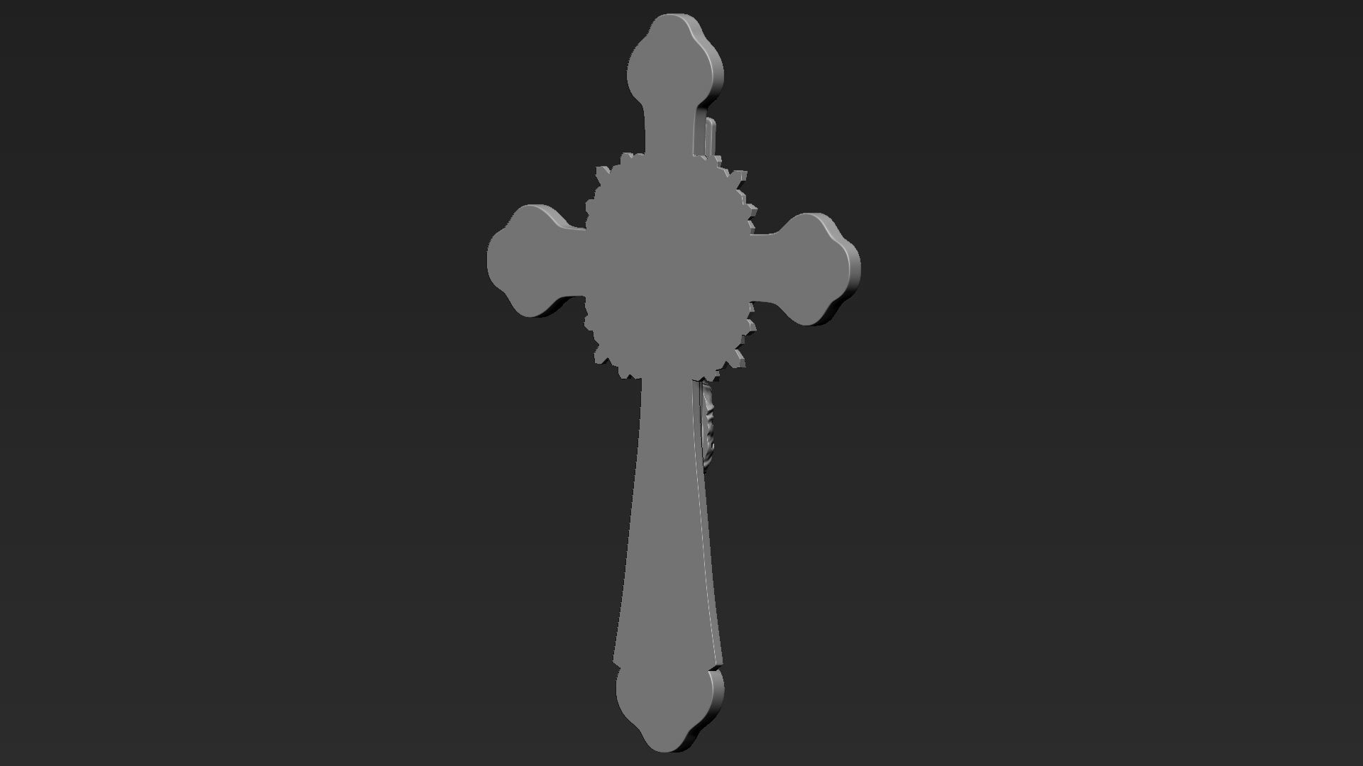 Jesus Cross 10 3D print model_13