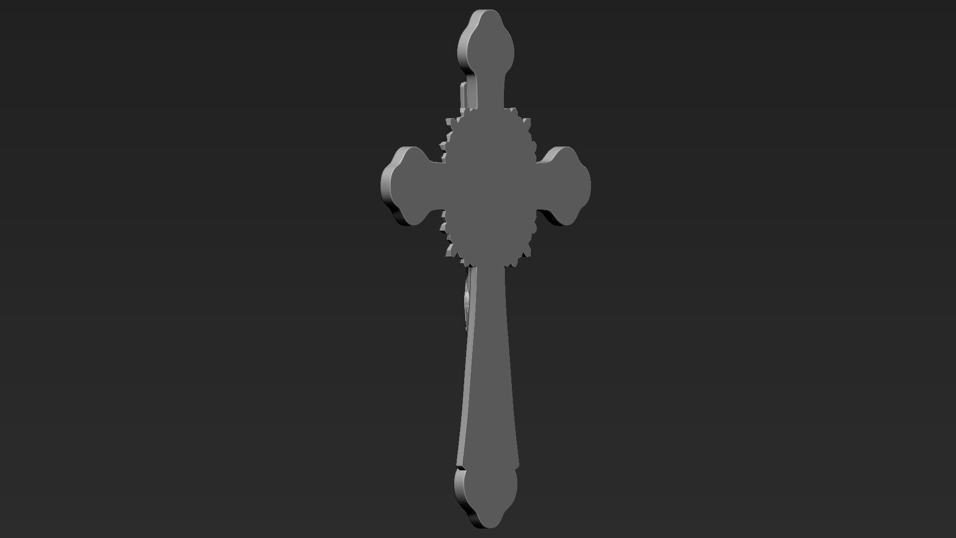 Jesus Cross 10 3D print model_15