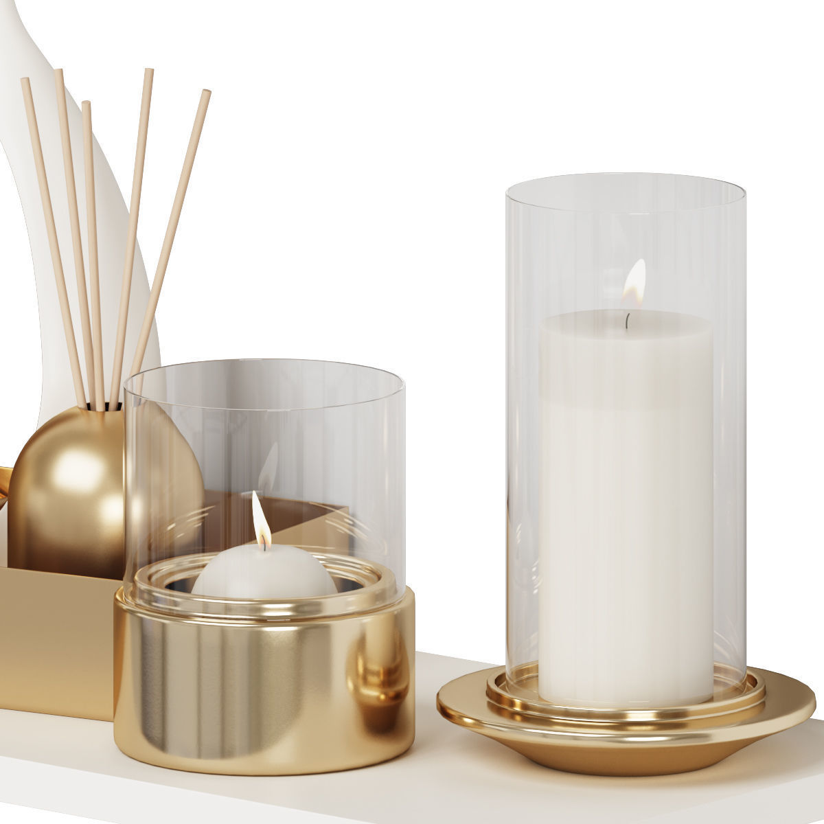 bathroom set 05 3D model_3