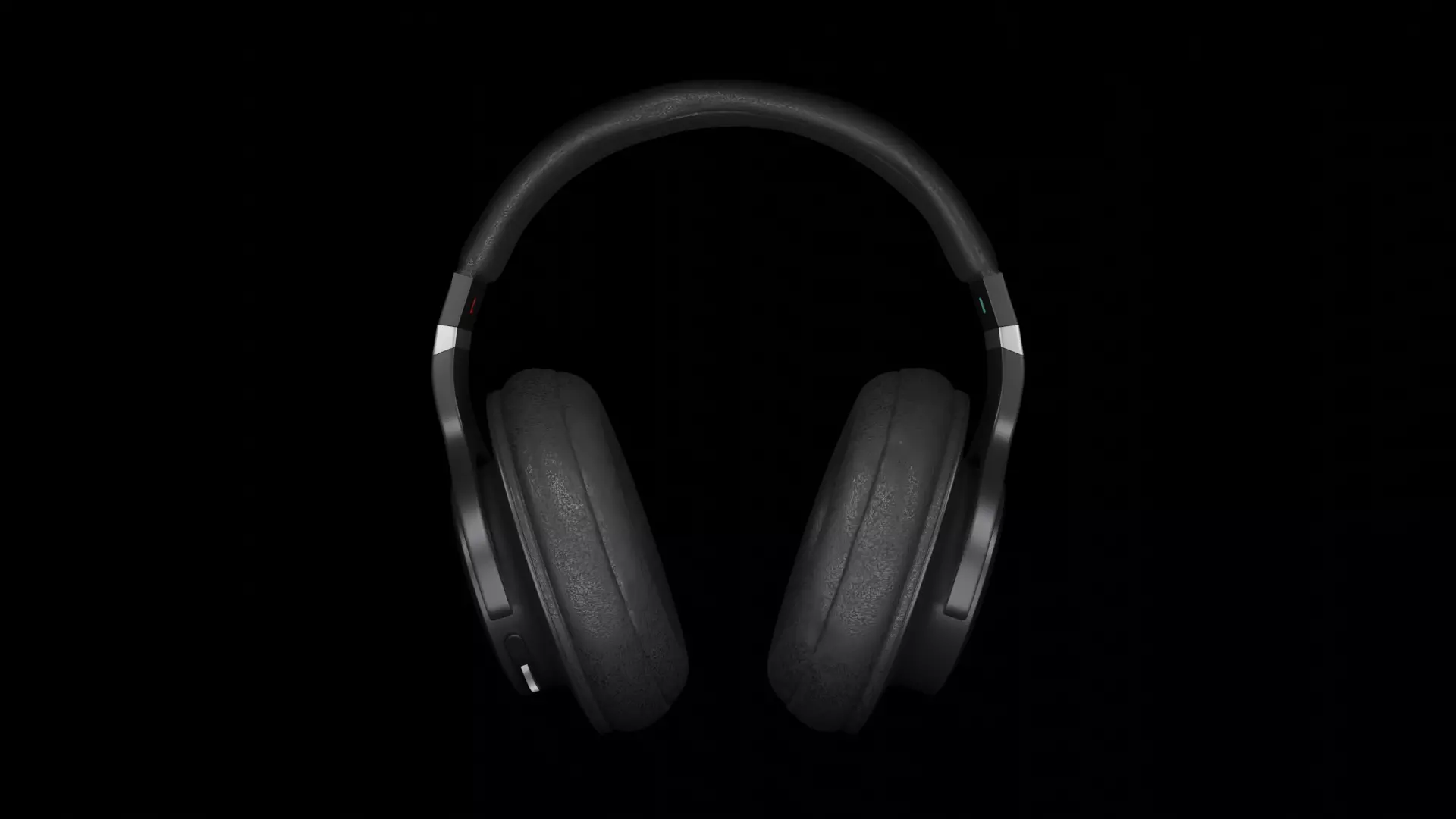 Wireless Gaming Headset 3D model_0