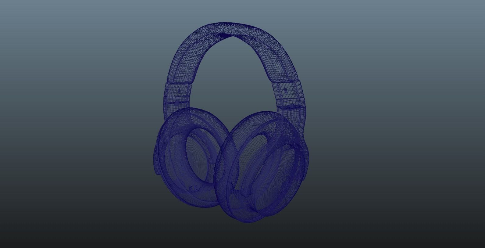 Wireless Gaming Headset 3D model_5