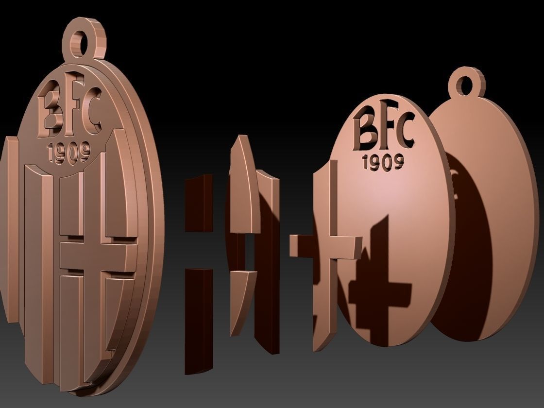 Italy Serie A League all teams printable and renderable 3D print model_8