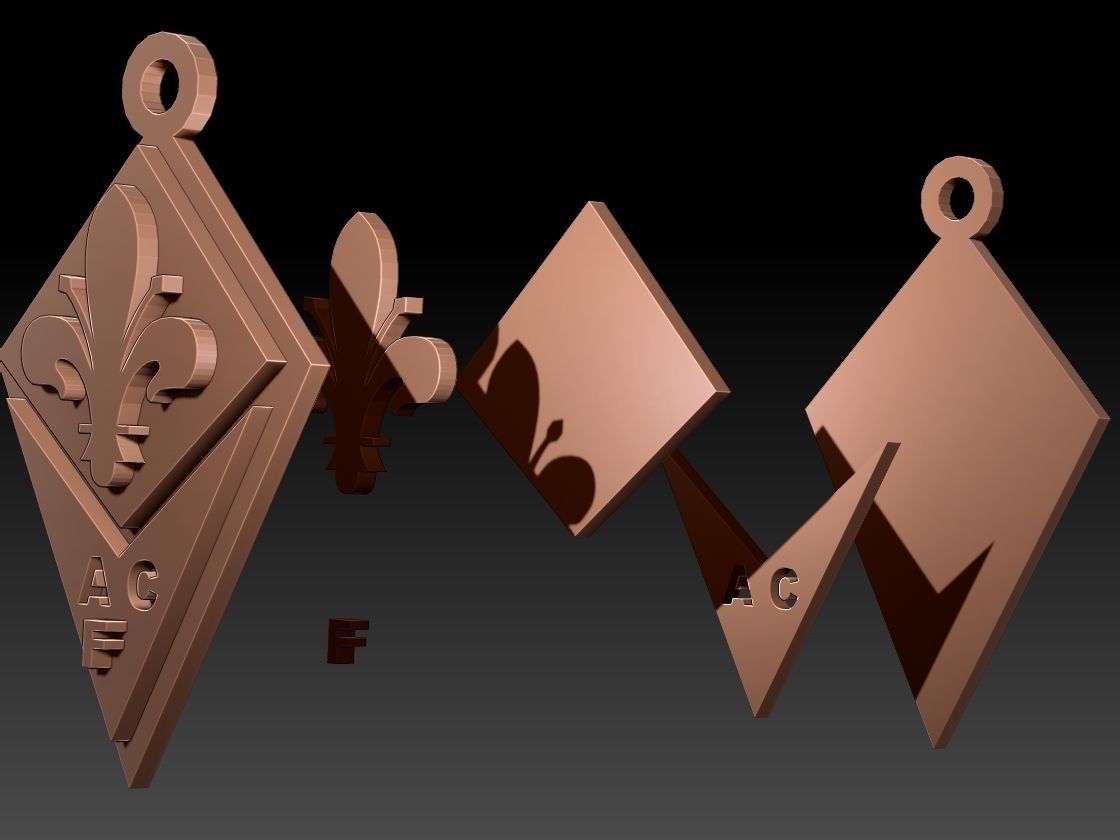 Italy Serie A League all teams printable and renderable 3D print model_14