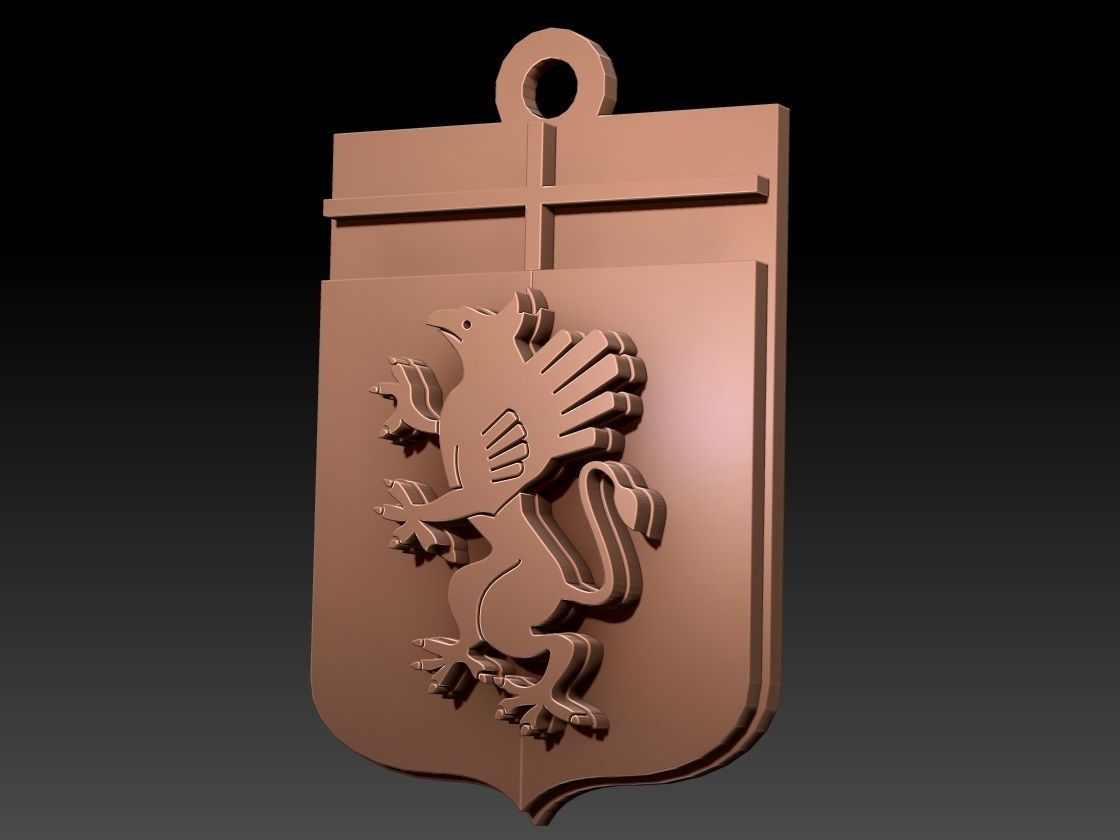 Italy Serie A League all teams printable and renderable 3D print model_17