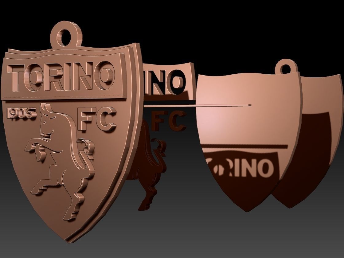 Italy Serie A League all teams printable and renderable 3D print model_38