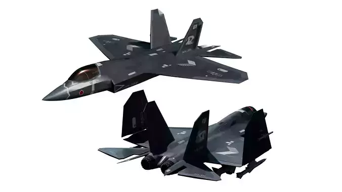 Chinese Navy and Air Force J-35 stealth carrier-based aircraft