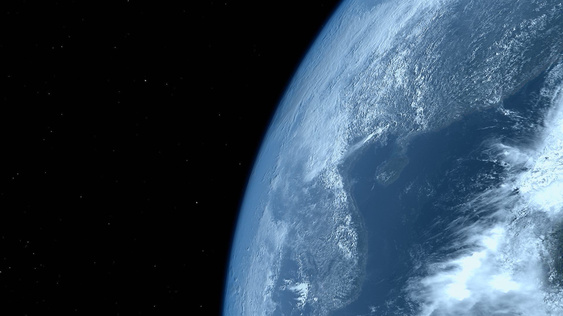 HD Realistic Earth Model Blue Earth Cloud Atmosphere Movie Earth 3D model_18