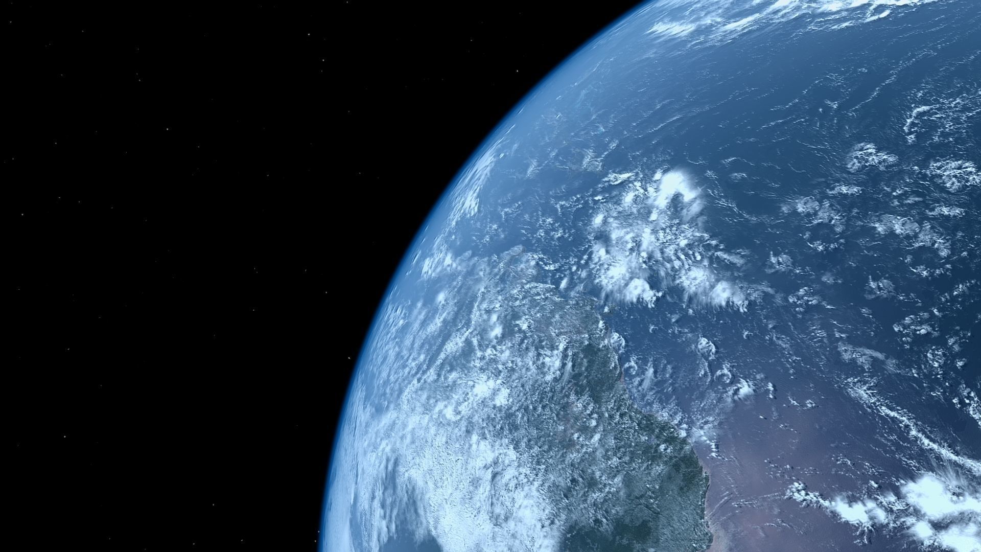 HD Realistic Earth Model Blue Earth Cloud Atmosphere Movie Earth 3D model_20