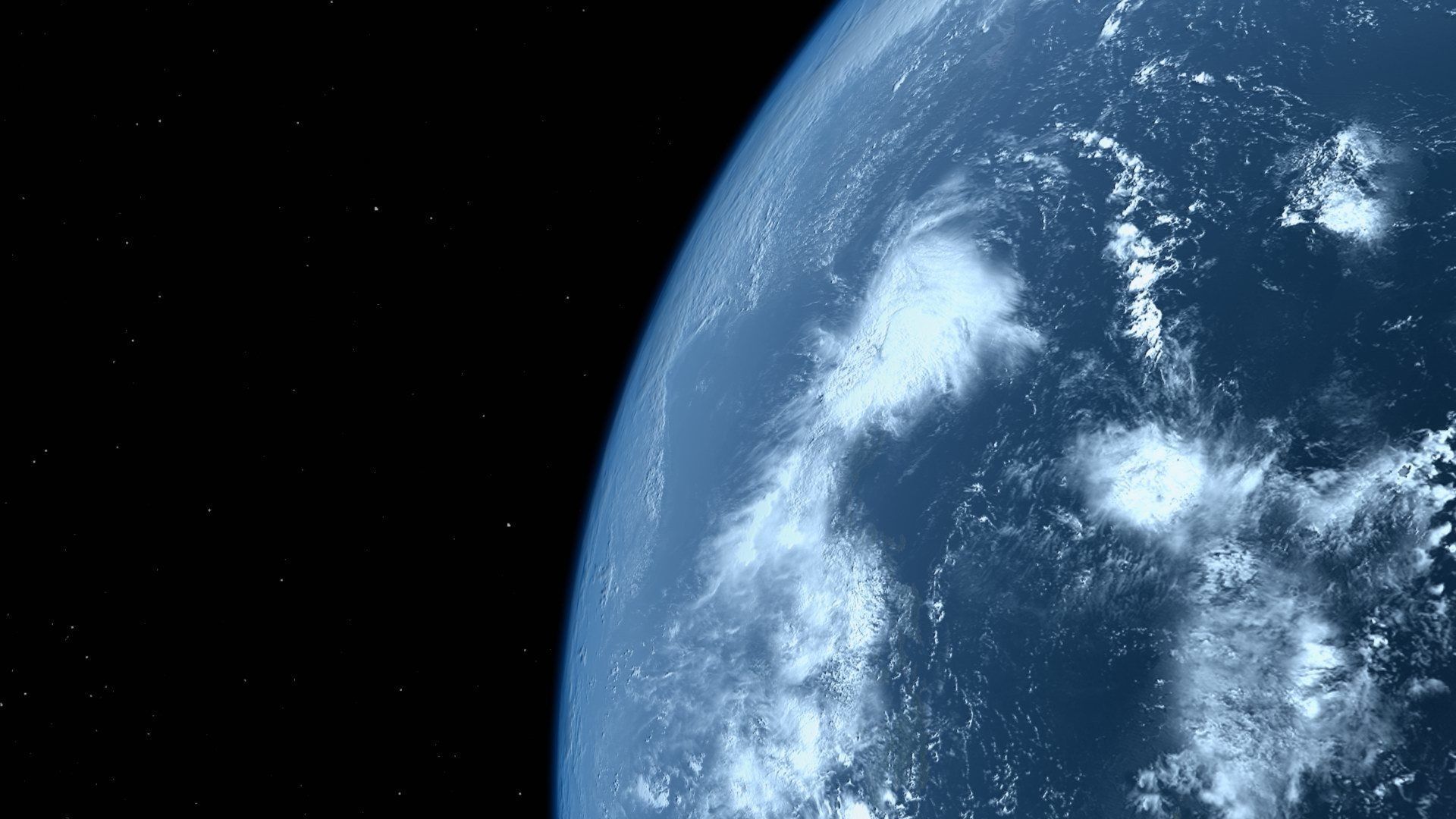 HD Realistic Earth Model Blue Earth Cloud Atmosphere Movie Earth 3D model_14