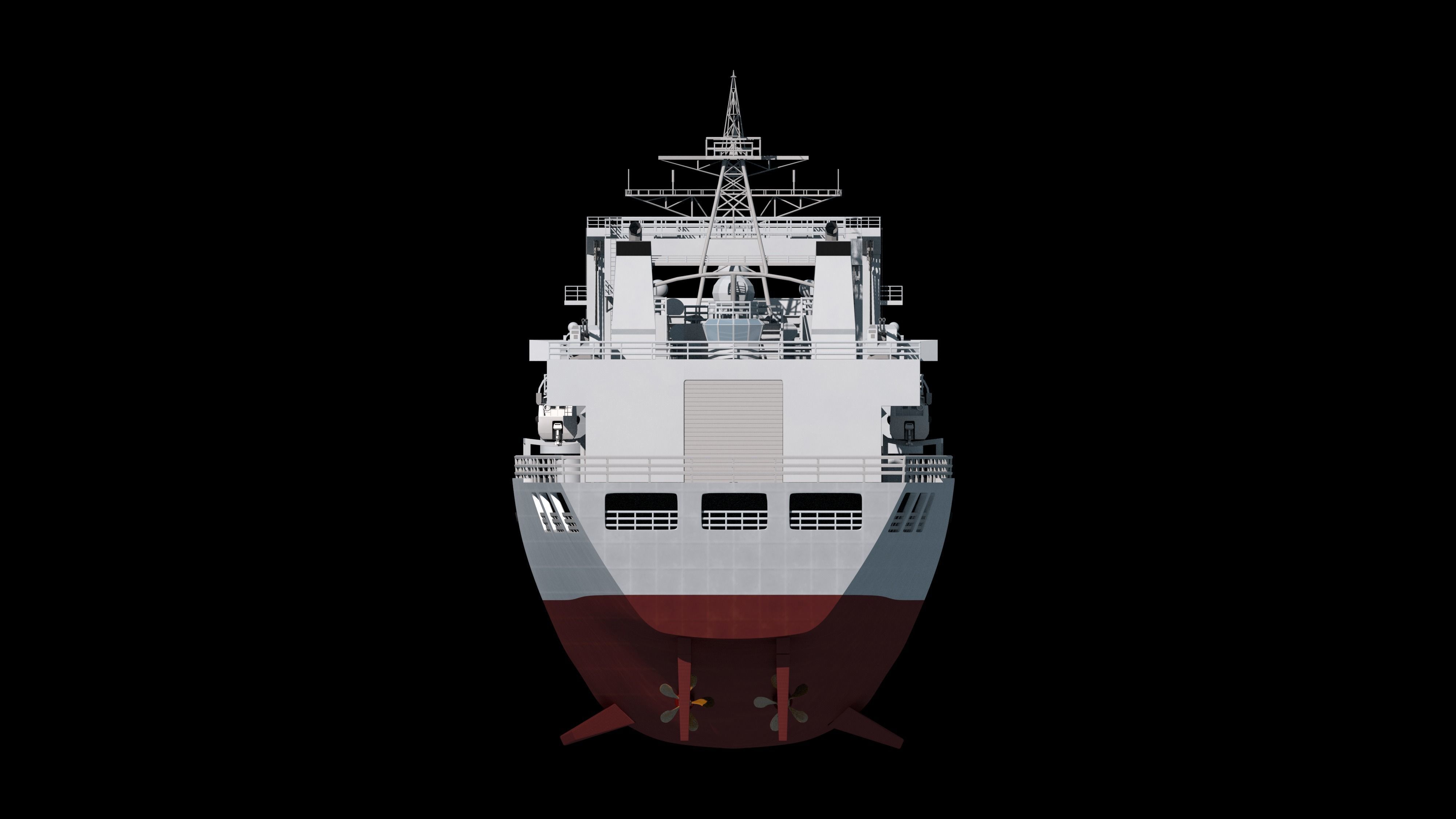 886 Qiandaohu Type 903 Comprehensive Supply Ship Chinese People  3D model_1