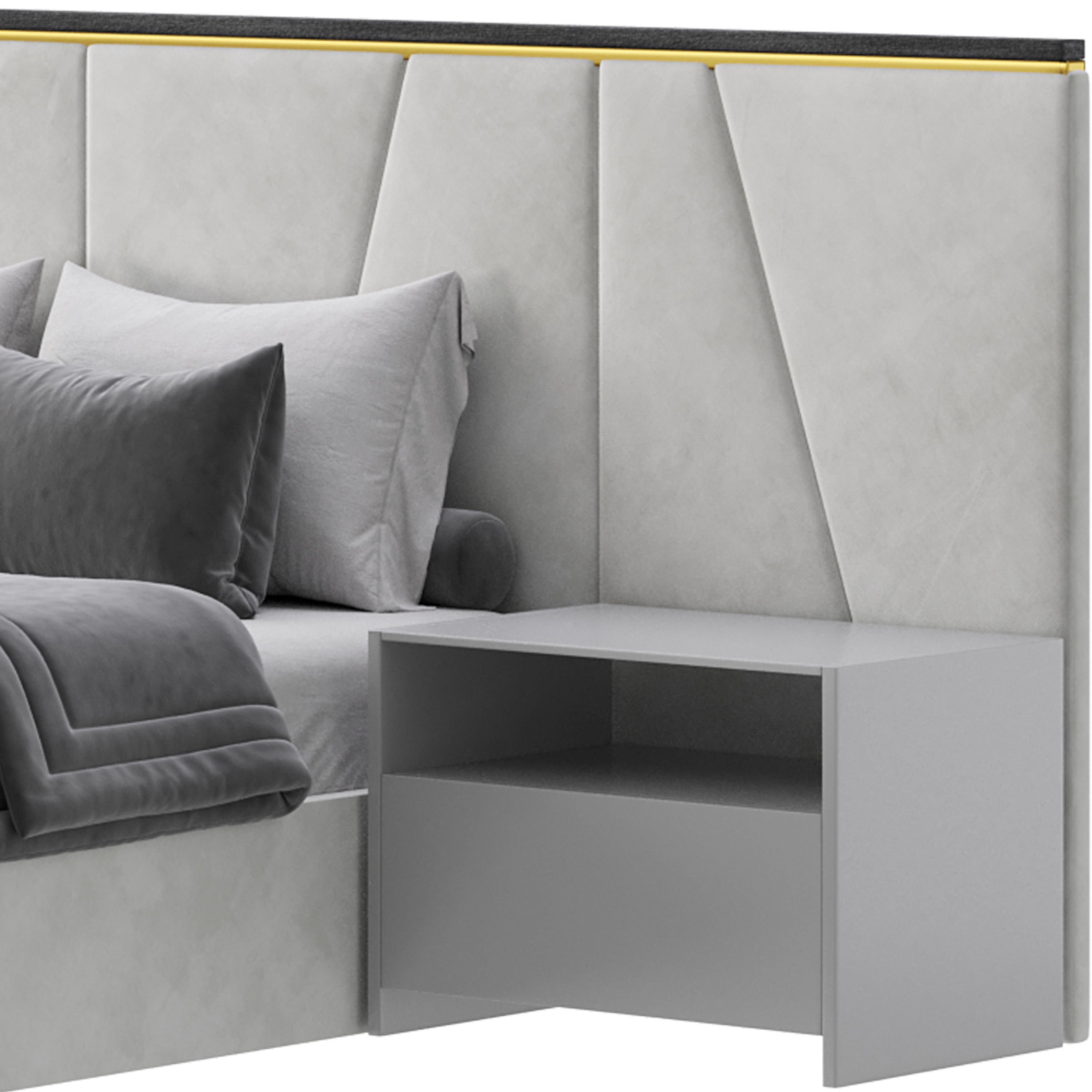 Kugha bed 3D model_6