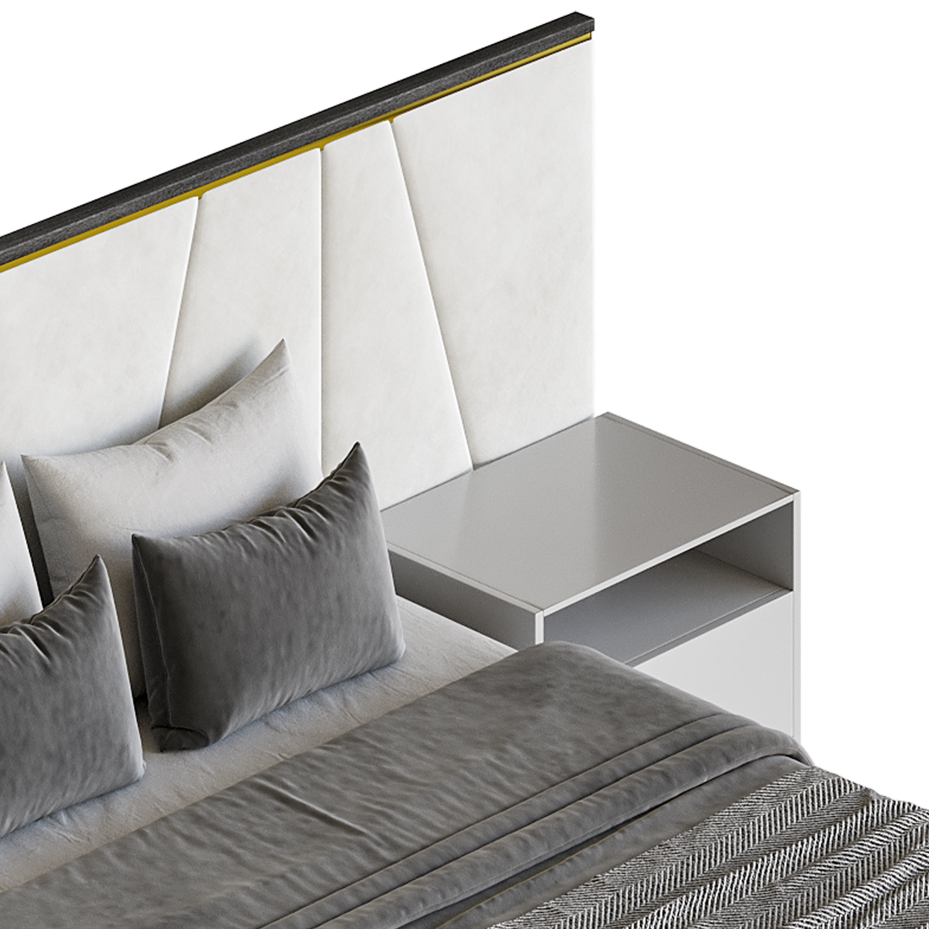 Kugha bed 3D model_18